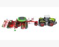 Precision Seeder Tractor Unit Modelo 3D