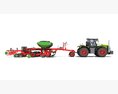Precision Seeder Tractor Unit 3D-Modell