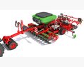 Precision Seeder Tractor Unit 3D-Modell