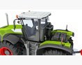 Precision Seeder Tractor Unit Modello 3D dashboard
