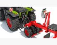 Precision Seeder Tractor Unit 3D-Modell seats