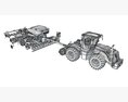 Precision Seeder Tractor Unit 3D модель
