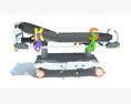 Stretcher Trolley For Kids 3D模型