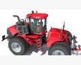 Tractor With Expandable Disc Cultivator Modelo 3d dashboard