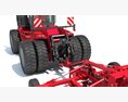 Tractor With Expandable Disc Cultivator 3D-Modell seats