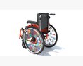 Wheelchair Wheel Chair For Kids 3d model