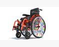Wheelchair Wheel Chair For Kids 3d model