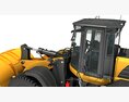Articulated Wheel Loader 3Dモデル seats