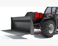 Telehandler With Pallet Forks 3Dモデル dashboard