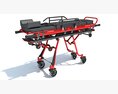 Collapsible Medical Stretcher Modelo 3d