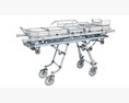 Collapsible Medical Stretcher 3D-Modell