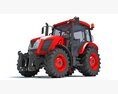 Compact Farm Tractor Modelo 3d