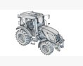 Compact Farm Tractor 3d model