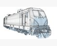 Amtrak Electric Locomotive Modèle 3d