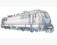 Amtrak Electric Locomotive 3D модель