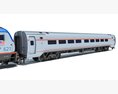 Amtrak Train 3D модель