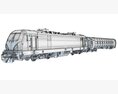 Amtrak Train 3D模型