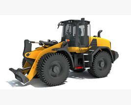 Compact Wheel Loader 3D-Modell