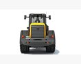 Compact Wheel Loader 3D 모델  side view