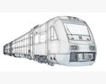 DB Train 3Dモデル