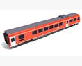 Deutsche Bahn Locomotive Train 3D модель