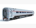 Modern Commuter Railcar 3D модель