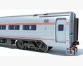 Modern Commuter Railcar Modelo 3d