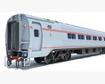 Modern Commuter Railcar 3D 모델 
