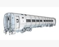 Modern Commuter Railcar 3D-Modell