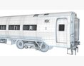 Modern Commuter Railcar 3D-Modell