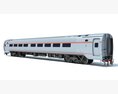 Passenger Train Car 3D модель