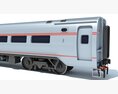 Passenger Train Car 3Dモデル