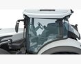 Modern Gray Farm Tractor 3Dモデル