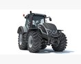 Valtra Tractor 3D-Modell Vorderansicht