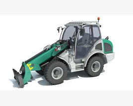 Compact Articulated Loader 3D model