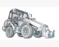 Compact Articulated Loader Modelo 3D
