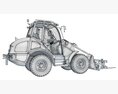 Forklift Pallet Loader 3D 모델 