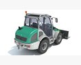 Industrial Forklift Loader 3d model