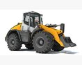 Bucket Loader 3D 모델  front view