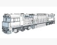 Electric Locomotive C44aci Modello 3D