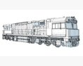 Electric Locomotive C44aci Modelo 3D