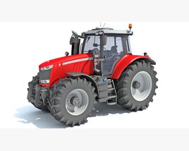 High-Horsepower Tractor Modèle 3D