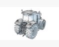 High-Horsepower Tractor Modello 3D