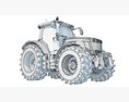 High-Horsepower Tractor 3D-Modell
