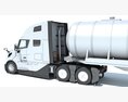 Liquid Transport Truck Modelo 3D dashboard