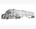 Liquid Transport Truck Modelo 3D