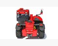 Manitou Telehandler 3Dモデル side view