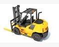 Pneumatic Tire Forklift 3Dモデル