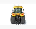 Track-Driven Farm Tractor 3D模型 侧视图