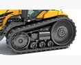 Track-Driven Farm Tractor 3Dモデル dashboard